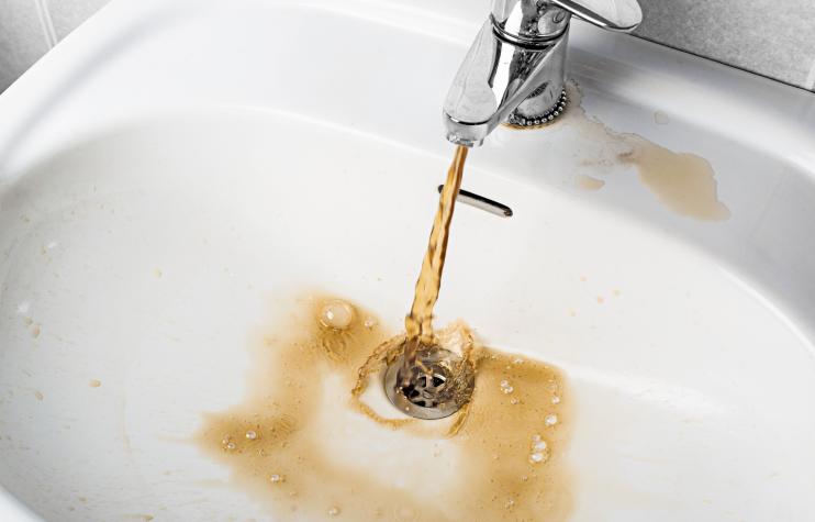 HOG to find source of rusty water