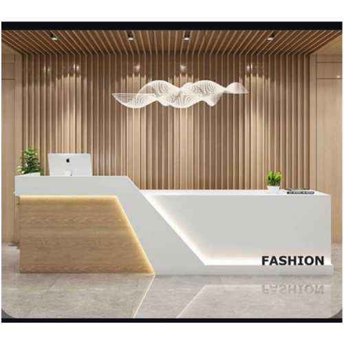 2.8 Meters Reception Desk. @HOG - Home Office Garden Online Marketplace