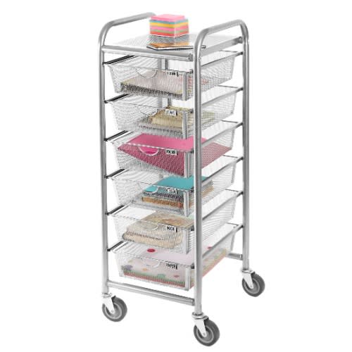 Seville 6 Tier Trolley Cart