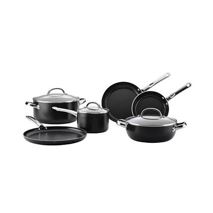 Farberware Buena Cocina Aluminum Nonstick Cookware Set -12-piece. Home Office Garden | HOG-HomeOfficeGarden | online marketplace
