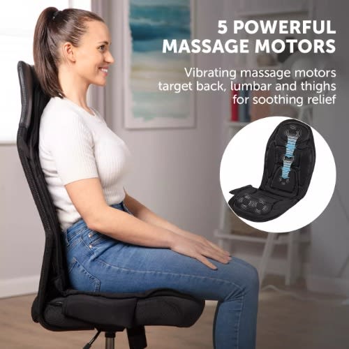 Carmen Infrared Heated Seat Massager 5 Massage Modes 12v. Home Office Garden | HOG-HomeOfficeGarden | online marketplace
