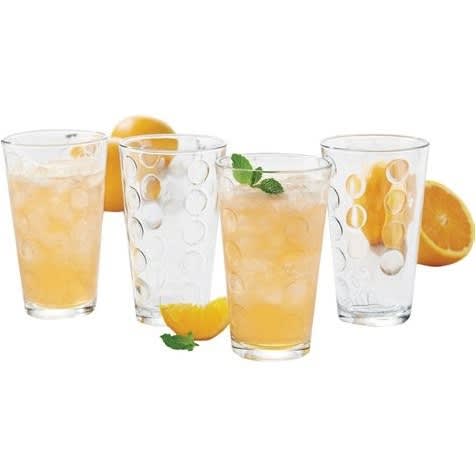 Libbey Reno Patterned Tumbler Glasses - 16-ounce - 8Set. Home Office Garden | HOG-HomeOfficeGarden | online marketplace