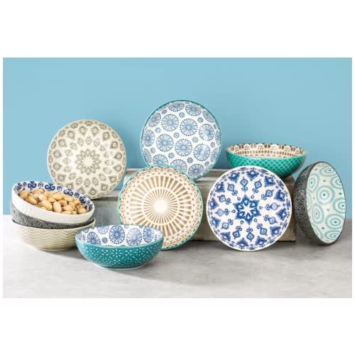 Signature Housewares - 10 Pcs Stoneware Bowls. Home Office Garden | HOG-HomeOfficeGarden | online marketplace