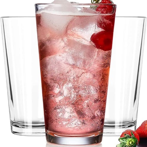 Libbey Hayes - Glassware Set With Duratuff Rim - 16oz - 10pcs. Home Office Garden | HOG-HomeOfficeGarden | online marketplace