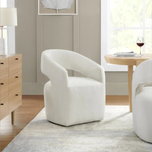 Aiden & Ivy Fabric Rolling Chair @HOG - Home, Office, Garden, Online Marketplace