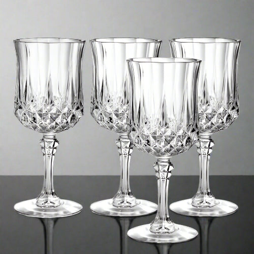 Arc International Cristal D'arques Longchamp Liqueur Set Of 4 Glasses - 2 Oz. Home Office Garden | HOG-HomeOfficeGarden | online marketplace