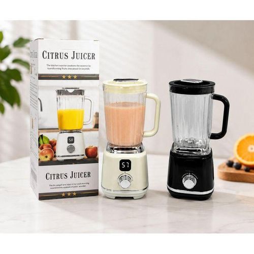 Black Rechargeable Fruit Blender 1000ML @HOG - Home, Office, Garden, Online Marketplace
