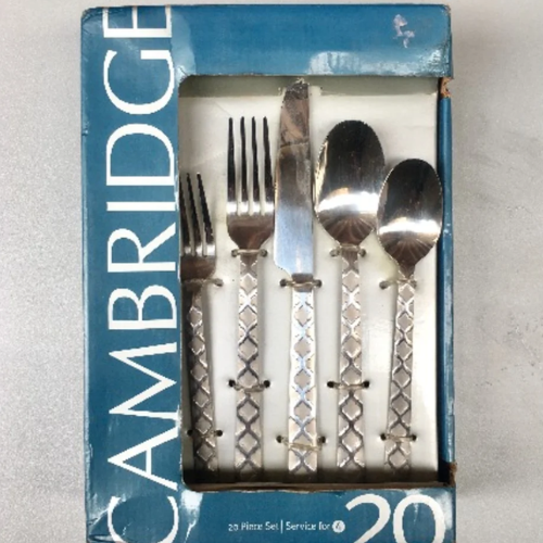 Cambridge Silversmiths Pine Mirror 20-Piece Flatware Set - Service For 4 @HOG - Home, Office, Garden, Online Marketplace