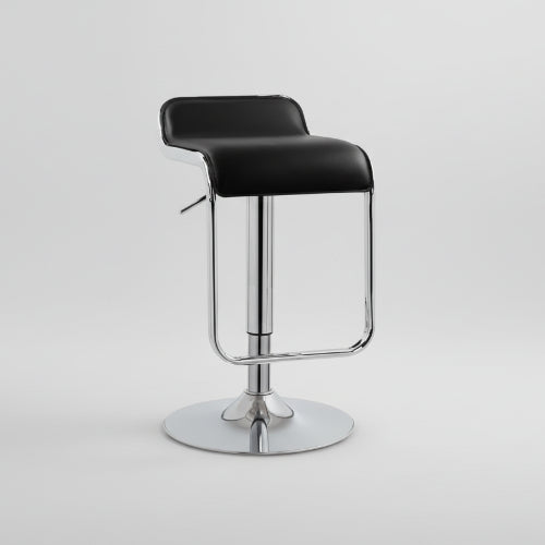 Chrome Bar Stool - Black @HOG - Home Office Garden Online Marketplace