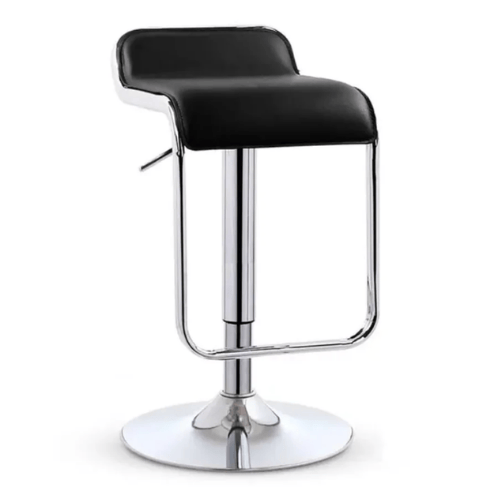 Chrome Bar Stool - Black @HOG - Home Office Garden Online Marketplace