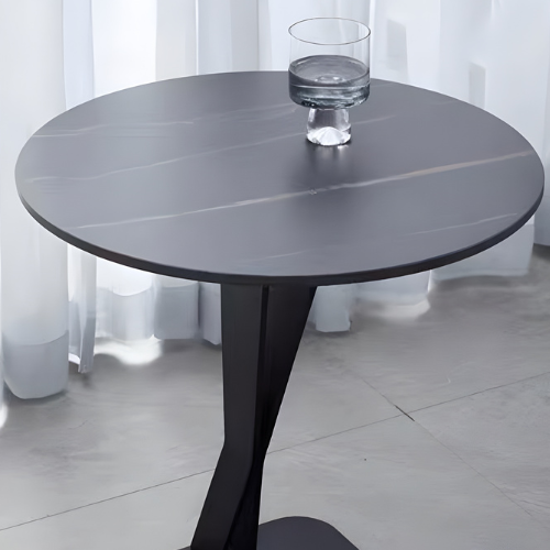 Contemporary Round Accent Table with Slim Support @HOG - Home, Office, Garden, Online Marketplace