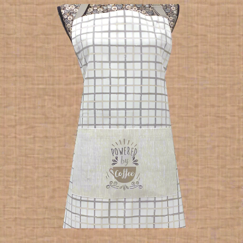 Country Club Apron – Powered by Coffee @HOG - Home Office Garden Online Marketplace