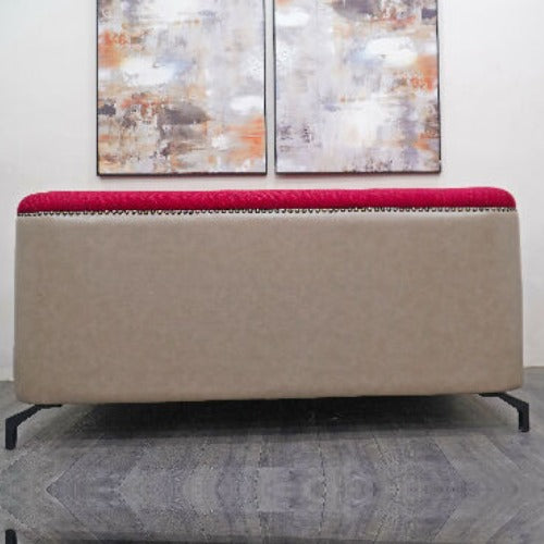Double Seater Red Fabric Sofa @HOG - Home Office Garden Online Marketplace