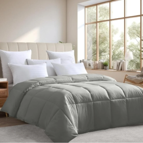 Farm To Home Comforter – King Size - 108” X 98” - Grey @HOG - Home, Office, Garden, Online Marketplace