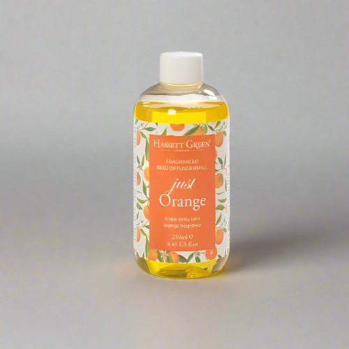 Hassett Green Just Orange 250ml Diffuser Refill @HOG - Home, Office, Garden, Online Marketplace