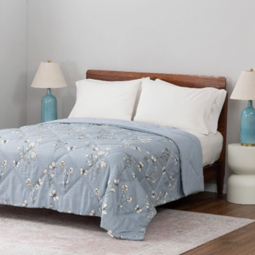 Herringbone Microfiber Down Alternative Blanket @HOG - Home, Office, Garden, Online Marketplace