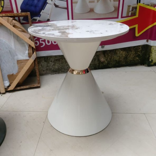 Modern Conical Marble-Top Side Table @HOG - Home, Office, Garden, Online Marketplace