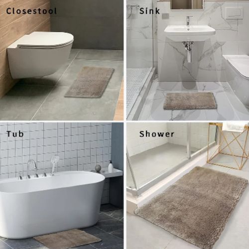 Mohawk Machine Washable Bath Mat - Beige @HOG - Home, Office, Garden, Online Marketplace