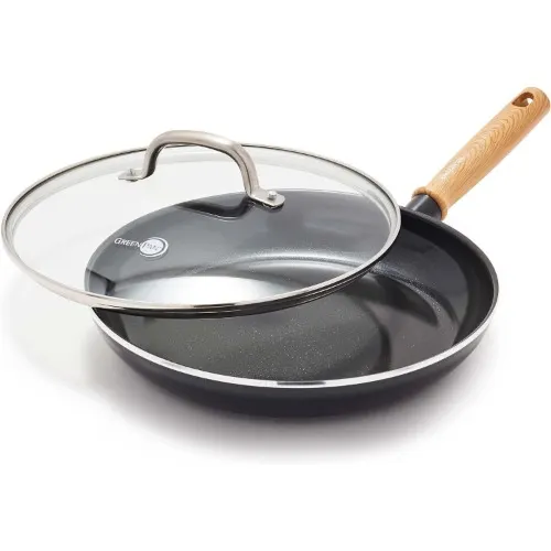 Greenpan Hudson Healthy Ceramic Nonstick, Frying Pan/skillet, 12" Black Home Office Garden | HOG-Home Office Garden | HOG-Home Office Garden