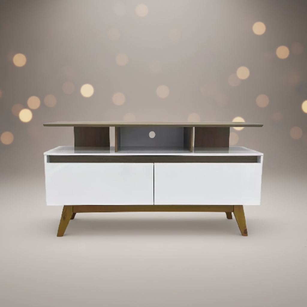 Maxi Rubi TV Stand 120CM (Off White) @HOG - Home Office Garden Online Marketplace