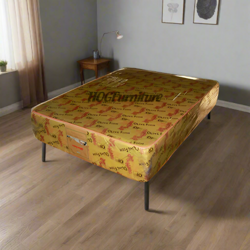 Olive Foam Mattress 6 x 4.5ft x 14" Non Quilted @HOG - Home Office Garden Online Marketplace