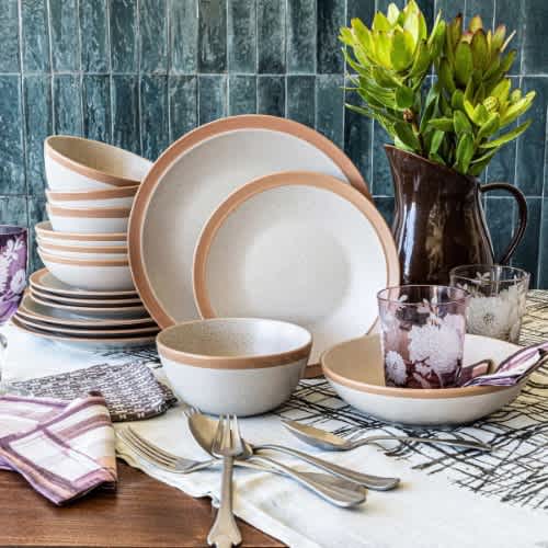 Overandback Stardust Dinnerware Set - 16-pieces. Home Office Garden | HOG-HomeOfficeGarden | online marketplace