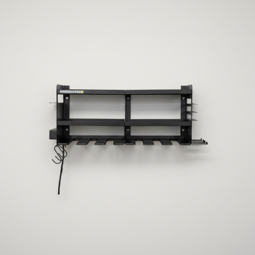 Perma Steel Heavy Duty Hanging Power Tool Organizer – Black @HOG - Home, Office, Garden, Online Marketplace