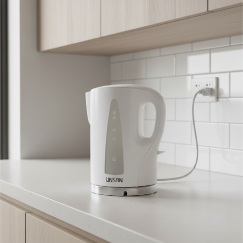 Plastic Electric Jug - 1.7L - 200W - White @HOG - Home, Office, Garden, Online Marketplace