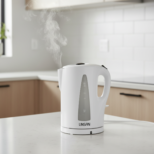 Plastic Electric Jug - 1.7L - 200W - White
