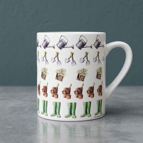 Sainsbury His Gardening Mug - 4 Set