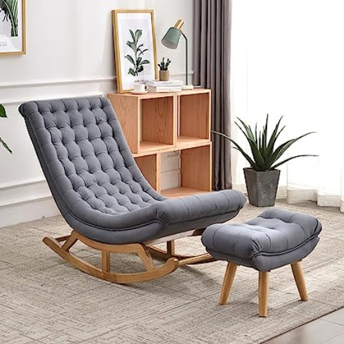 Rocking Chair with Footrest. @HOG - Home Office Garden Online Marketplace