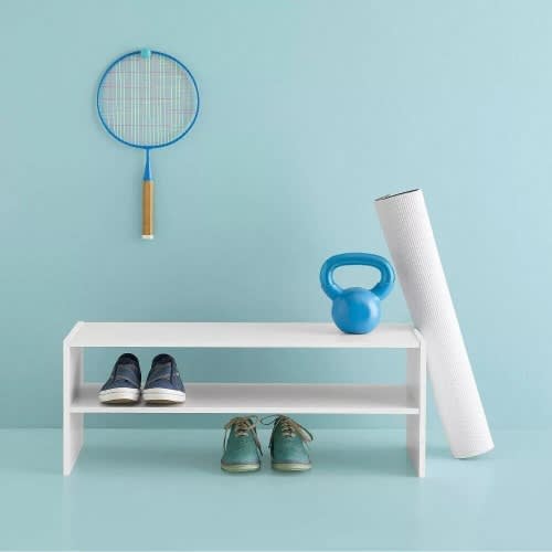 Room Essentials Stackable Shoe Rack - Shelf - 31" - White. Home Office Garden | HOG-HomeOfficeGarden | online marketplace