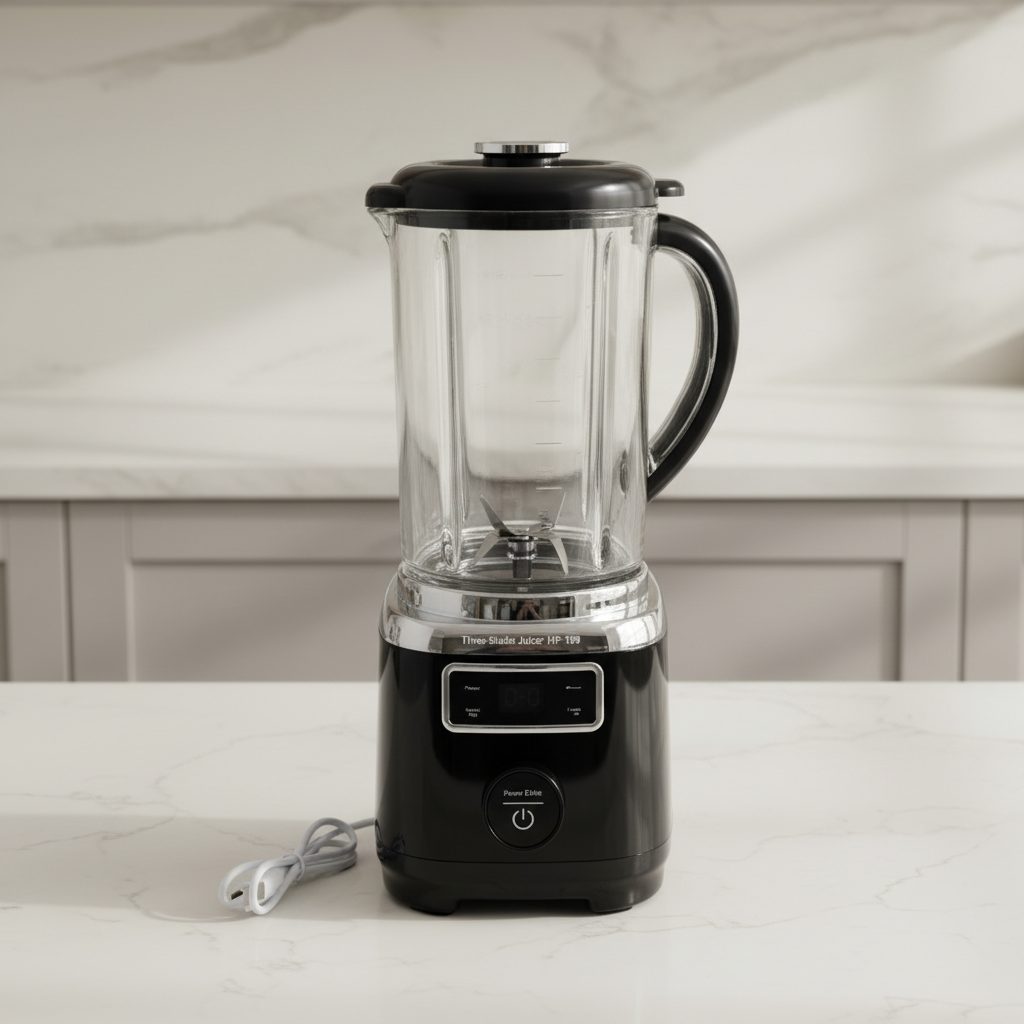 Three-Blade Juicer HP-199 1000ml – Black