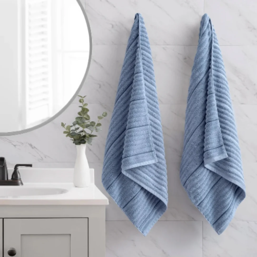 Welhome Bath Towel- 1 Soft Towel- Blue @HOG - Home, Office, Garden, Online Marketplace