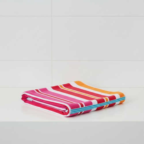 Welspun Beach Towel - Brandon Stripe - Size 72 In X 40 In @HOG - Home, Office, Garden, Online Marketplace