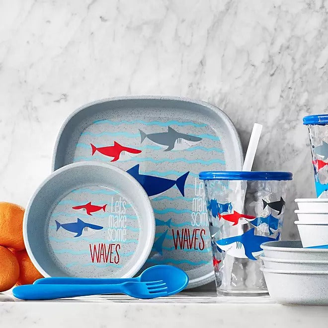 Member's Mark 20-Piece Break-resistant Wheat Straw Kids Dinnerware Set Home, Office, Garden online marketplace