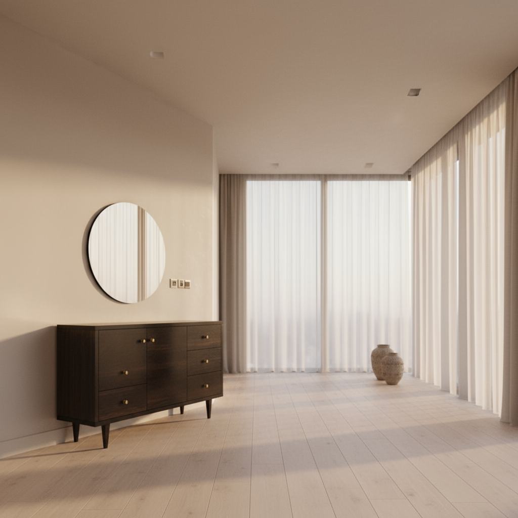 Sideboard + Mirror