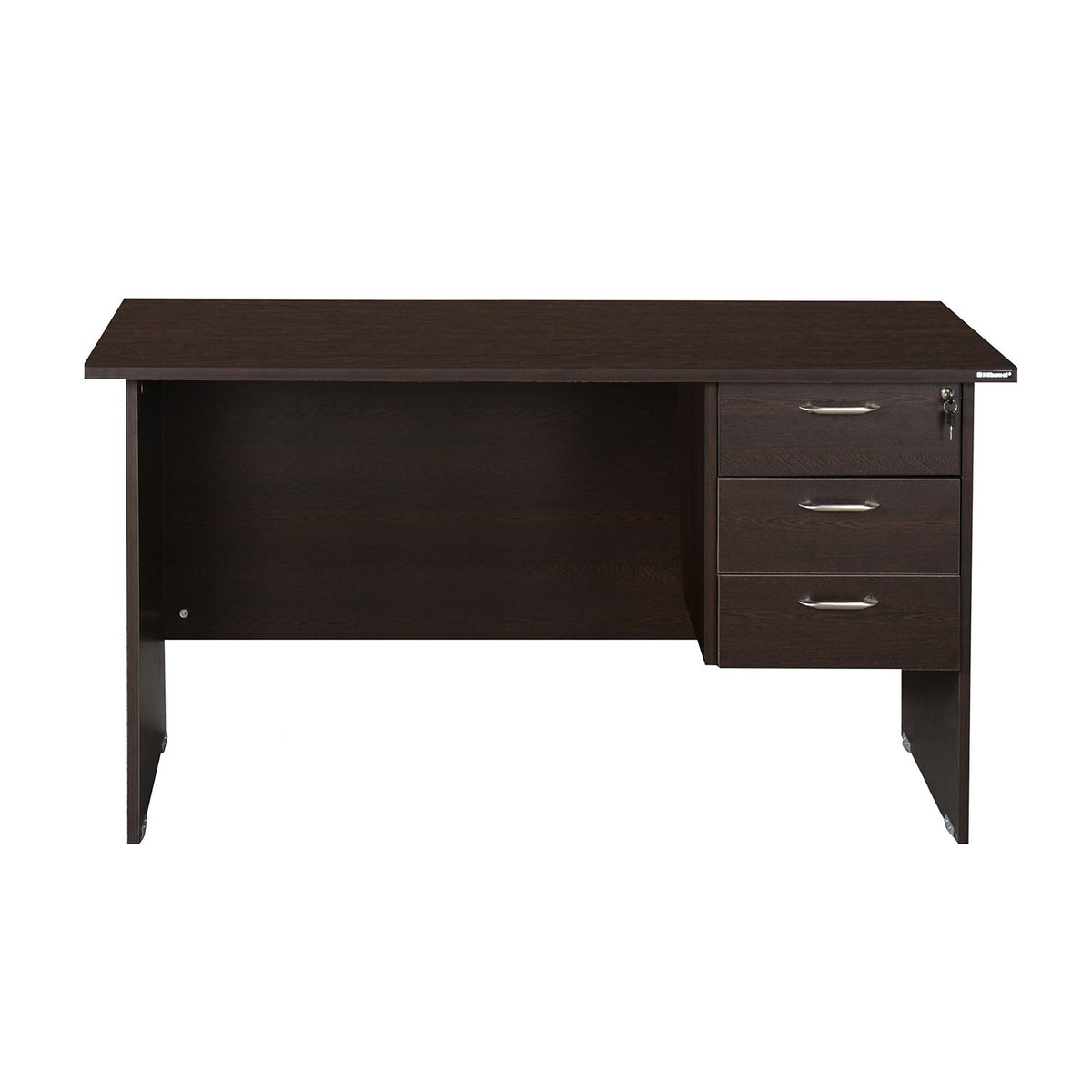 5 feet Office Table with 3 Drawers-Wenge Home Office Garden | HOG-HomeOfficeGarden | HOG-Home.Office.Garden
