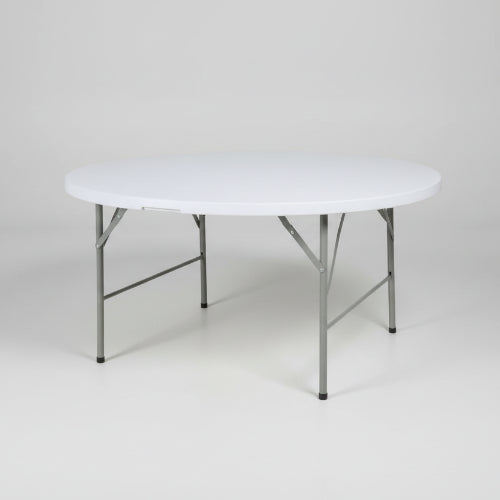 5 - Feet Round Plastic Folding Table @HOG - Home Office Garden Online Marketplace