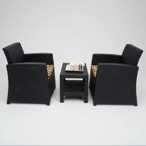 LUGANO 2 Single Lounge Chairs + Cushions + Table @HOG - Home Office Garden Online Marketplace