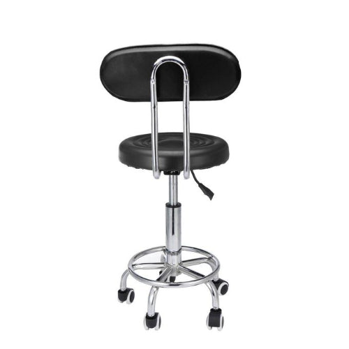 Mobile Barstool with Backrest @HOG - Home Office Garden Online Marketplace