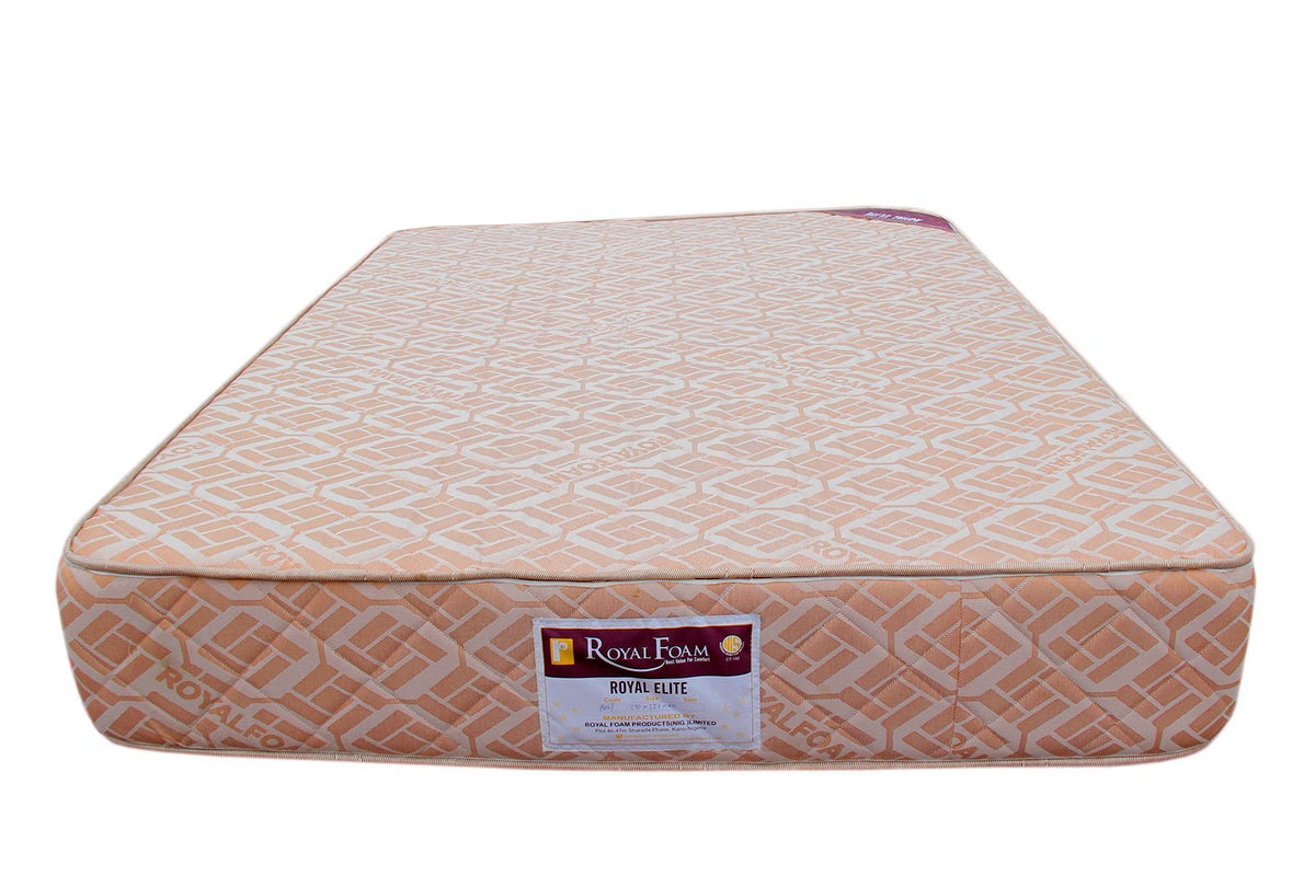 Royal Elite Semi Orthopedic - Jacquard - Fully Quilted 190X135X20CM(6ft x 4'5ft x 8inches)(Lagos Only) @HOG - Home Office Garden Online Marketplace