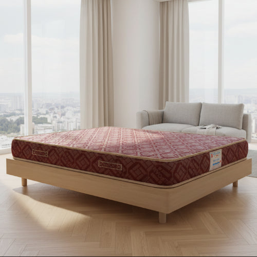 Royal Gallant Plus JACQUARD Fabric-Fully Quilted Mattress 190 X 180 X 25 CM(6ft x 6ft x 10inches) 2 Adult (Queen Size)(Lagos Only) @HOG - Home Office Garden Online Marketplace