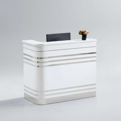 Stripe Reception Office Table 1.2mtr @HOG - Home Office Garden Online Marketplace