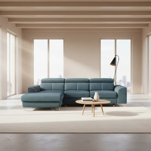 Teal Sectional Sofa @HOG - Home Office Garden Online Marketplace