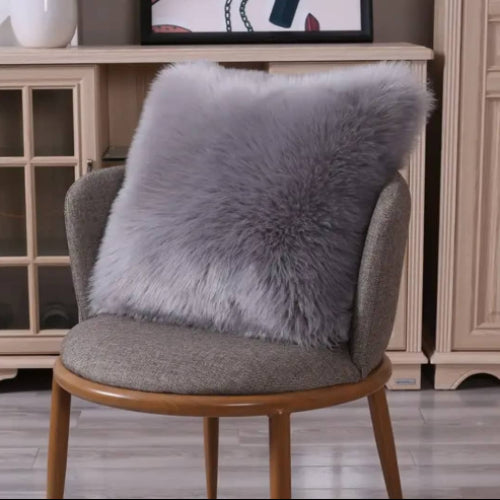 Unique Fur Throw Pillow 20 x 20. @HOG - Home Office Garden Online Marketplace