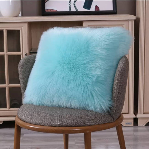 Unique Fur Throw Pillow 20 x 20. @HOG - Home Office Garden Online Marketplace