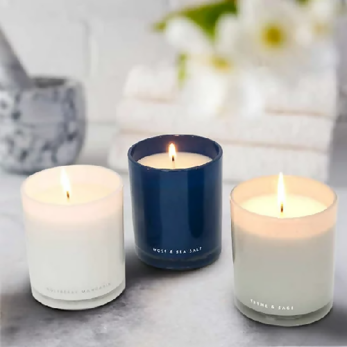 W+l Home Essentials Scented Candles - 3-pack - 11oz. Home Office Garden | HOG-HomeOfficeGarden | online marketplace