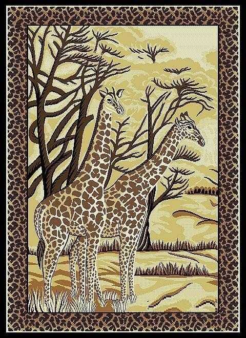 Centre Rug -5048 Brown Series