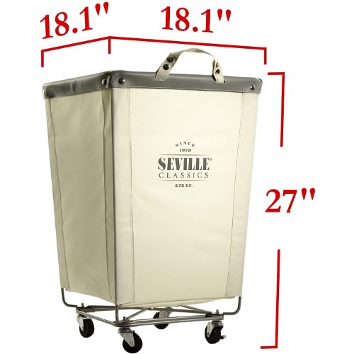 Commercial Heavy-duty Canvas Laundry Cart